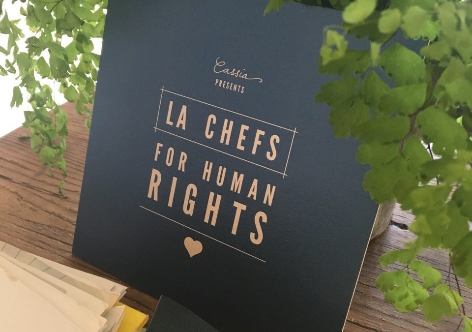 Sept 25: LA Chefs for Human Rights to Award Chris and Vicky Cornell Foundation